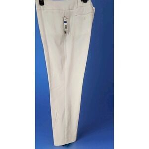 Women's The Limited NWT White‎ Drew Fit Mid-Rise Pants Size 16 x 32